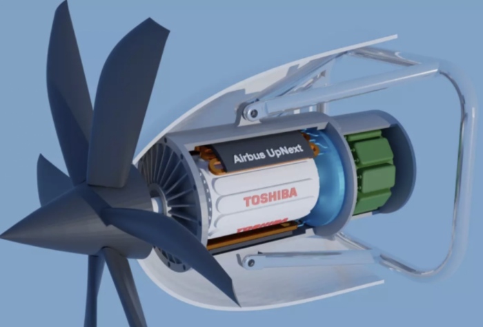 Airbus и Toshiba работят по нов свръхпроводников двигател за водородни самолети