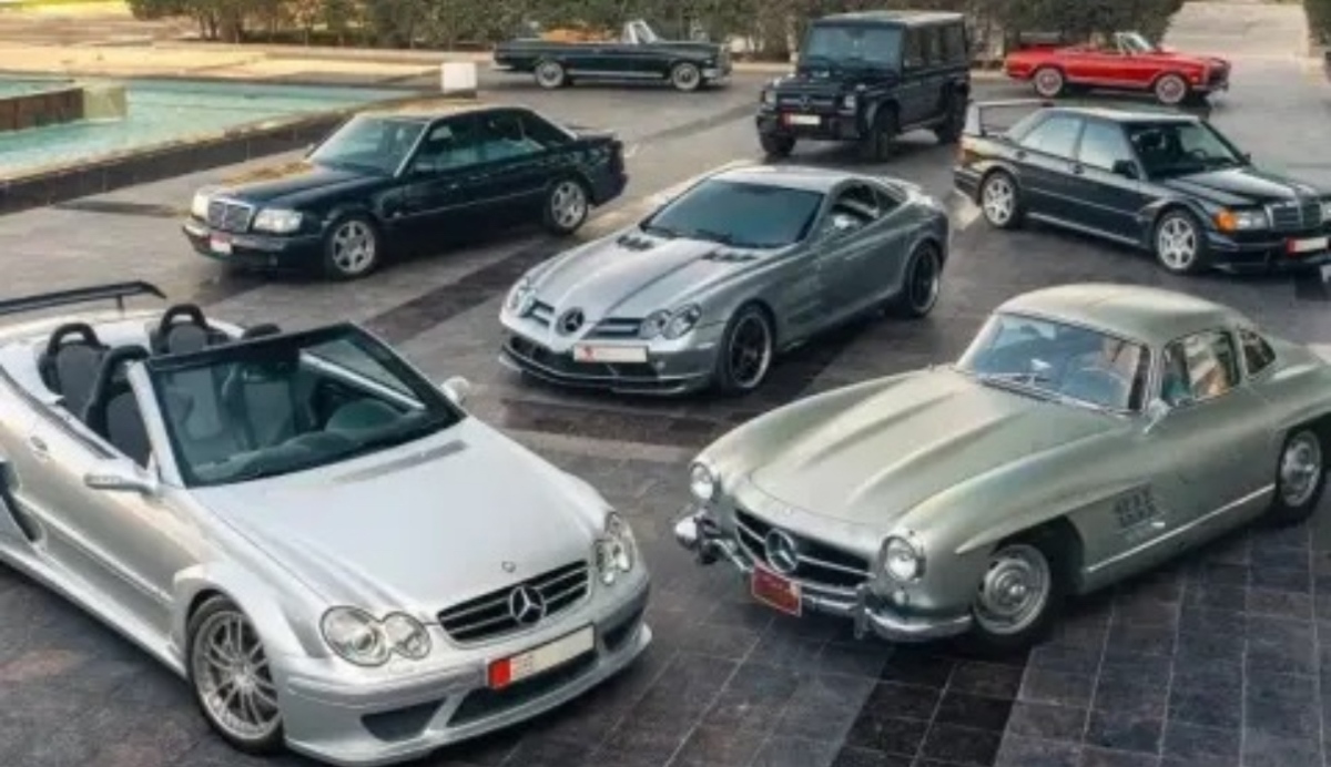 Продава се колекция от уникални Mercedes-и